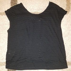 EUC BCBGeneration Cropped Front T-Shirt